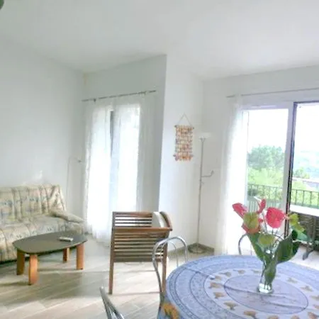 Appartement Studio A Sur Mer A 400 M De La Plage Avec Vue Sur La Mer Terrasse Amenagee Et Wifi